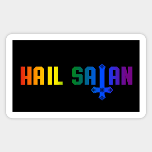 Hail Satan Rainbow | Satanic Pride LGBTQ Sticker